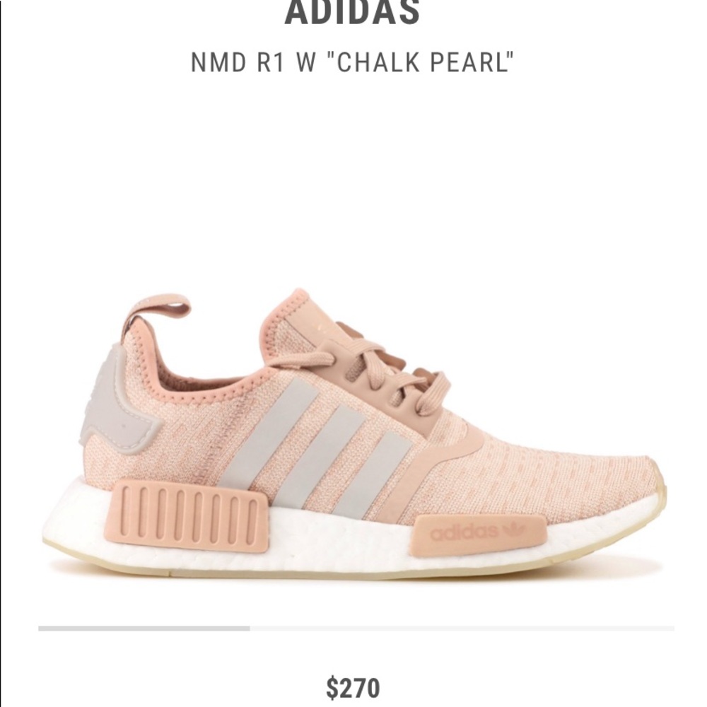Adidas NMD R1 chalk pearl sneakers